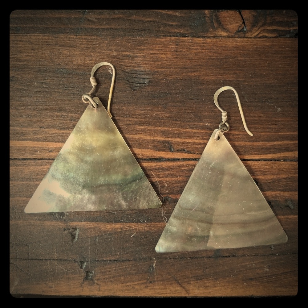 Triangle earrings